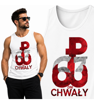 tank-top patriotyczny 63 DNI CHWAŁY 2